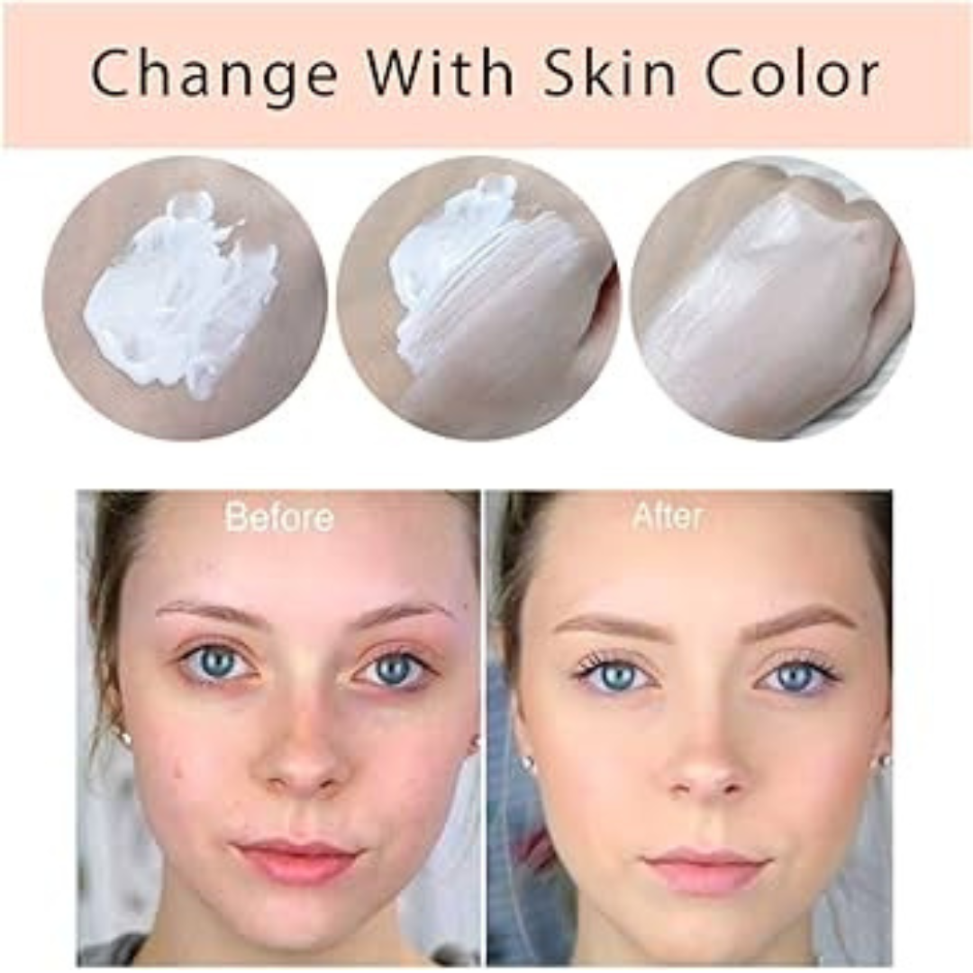 Flawless Make-up Deal - Buy Color changing foundation & Get 36H waterproof eyeliner and blending brush FREE