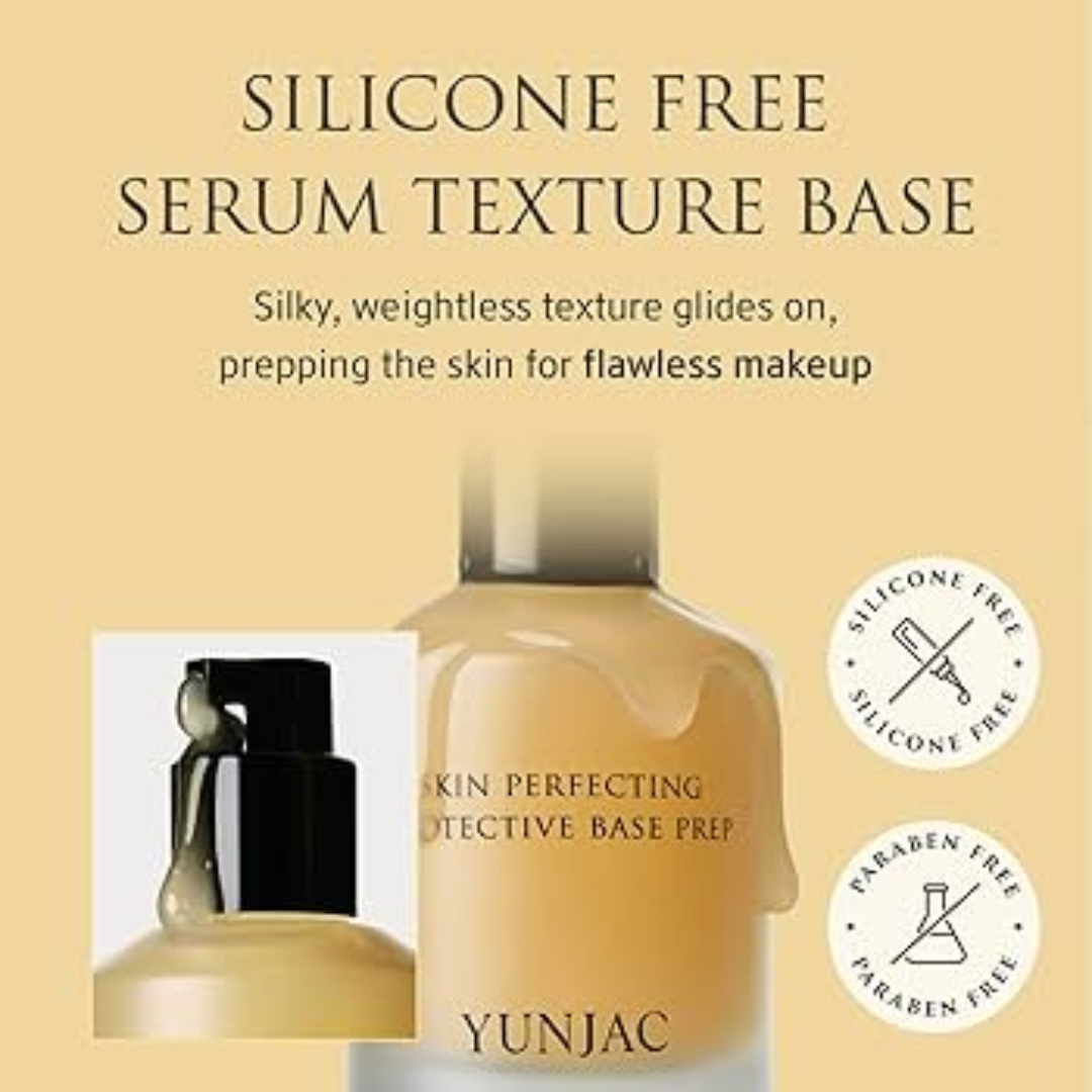 3-in-1 skin base prep serum - for smooth & glowy makeup base (Moisturizer, Primer, Pore minimizer)