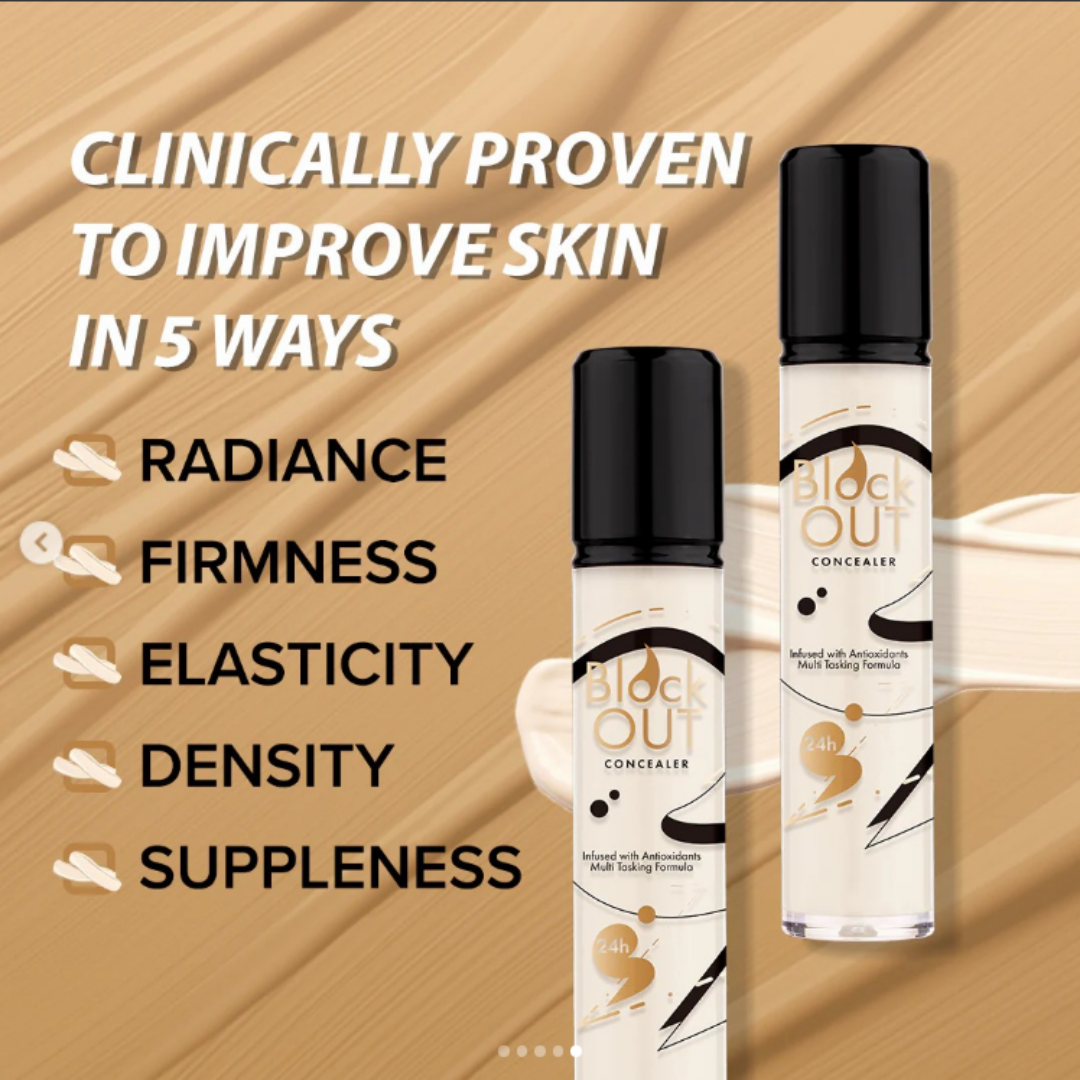 Block Out Concealer - full Coverage & 24H Long-lasting