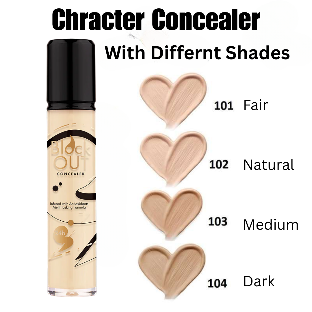 Block Out Concealer - full Coverage & 24H Long-lasting