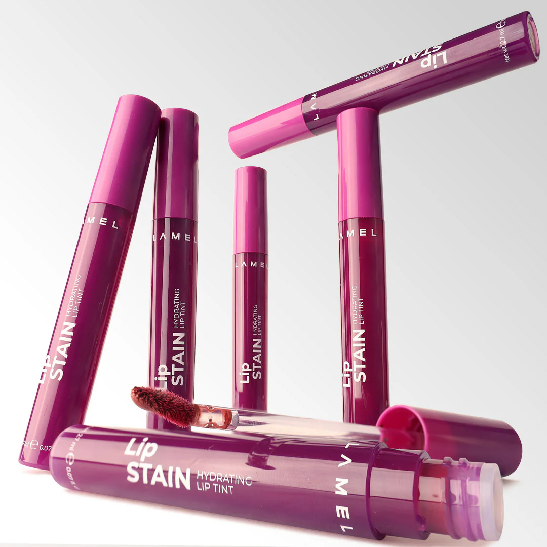 Lamel Stain Hydrating Lip Gloss | 2-in-1 Gloss & Long-Lasting Lip Stain
