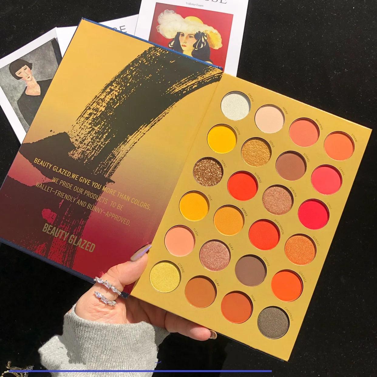 72 Eyeshadow Colors Large Three Layer Makeup Palette