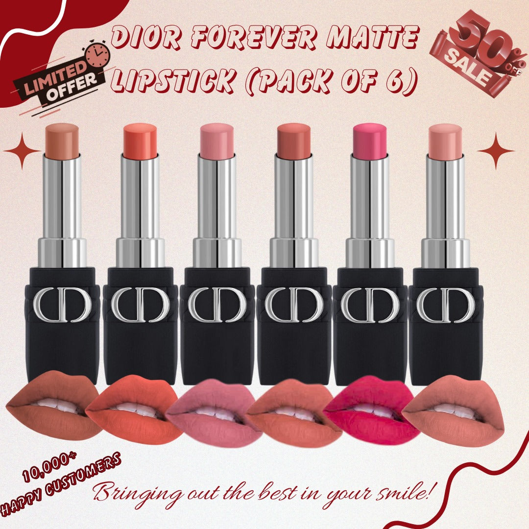 Dior Forever Matte Lipsticks