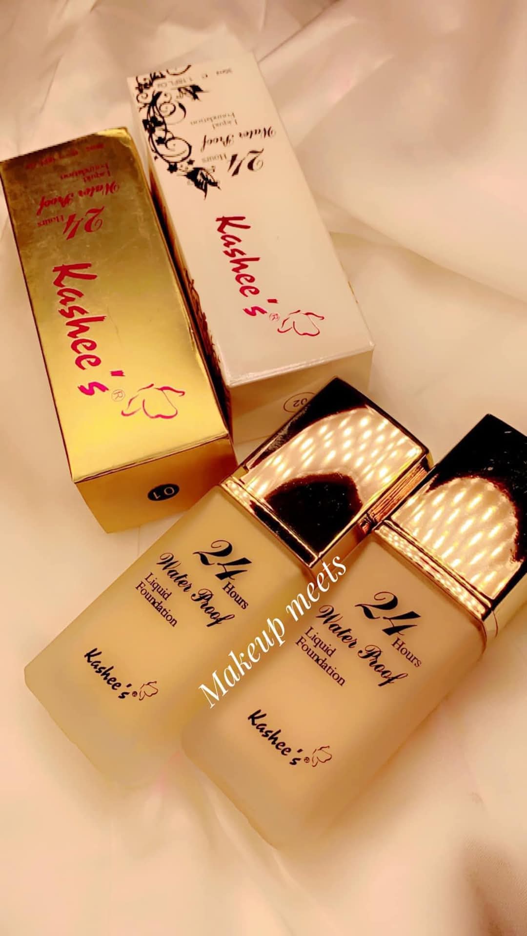 Kashee 24 Hours Waterproof Foundation