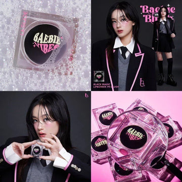 LA Glace Color Black Color Changing Magic Lip & Cheek pH Blush